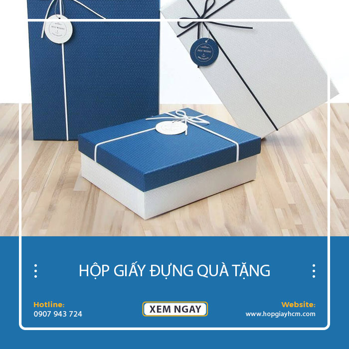 Hộp giấy đựng quà tặng