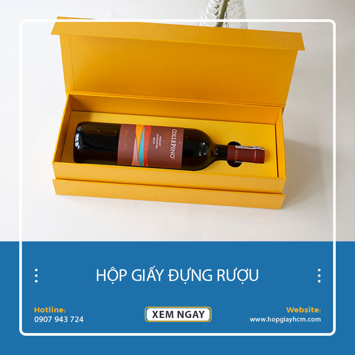 Hộp giấy đựng rượu