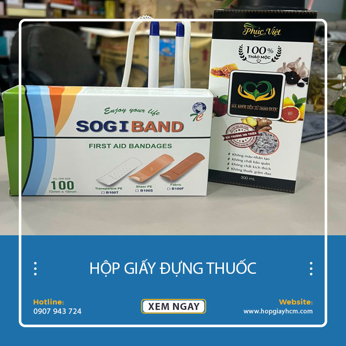 Hộp giấy đựng thuốc