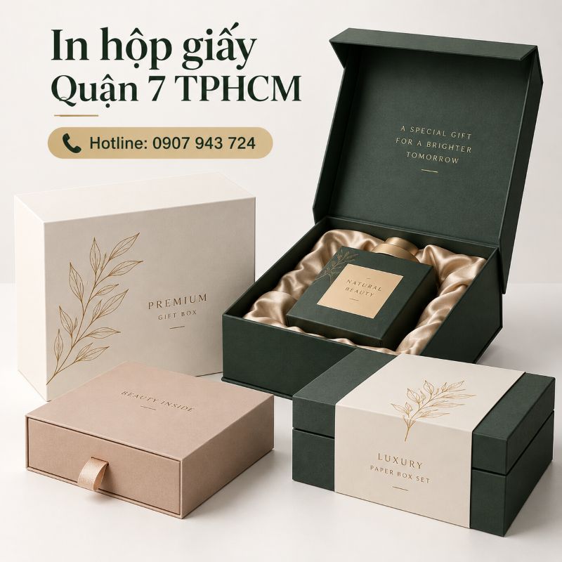 In hộp giấy Quận 7 TPHCM