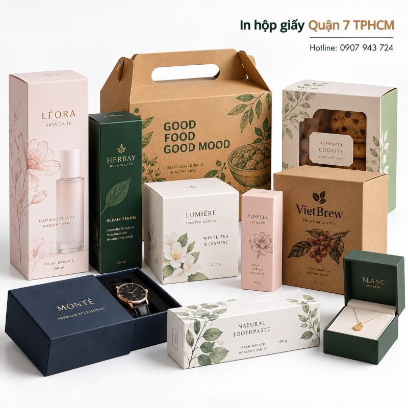 In hộp giấy Quận 7 TPHCM
