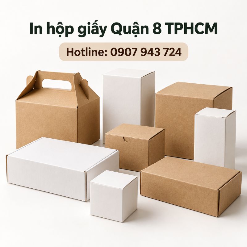 In hộp giấy Quận 8 TPHCM