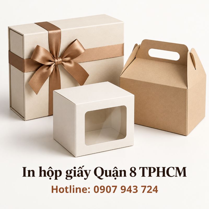 In hộp giấy Quận 8 TPHCM