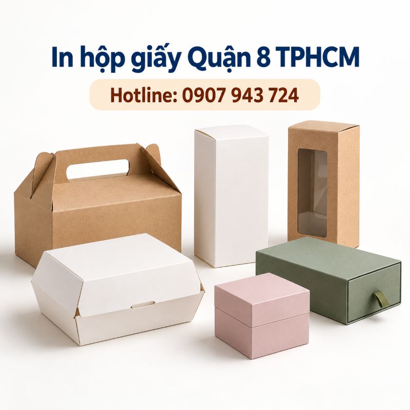 In hộp giấy Quận 8 TPHCM