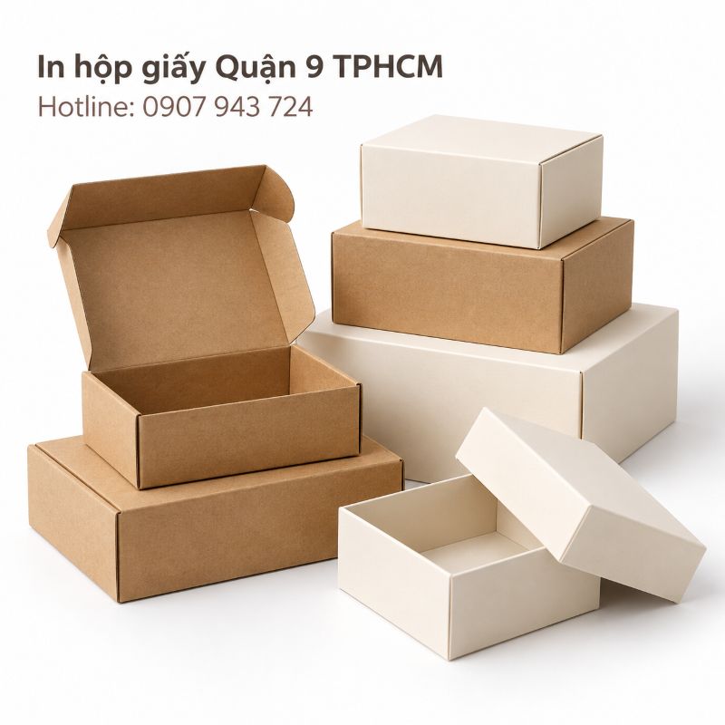 In hộp giấy Quận 9 TPHCM